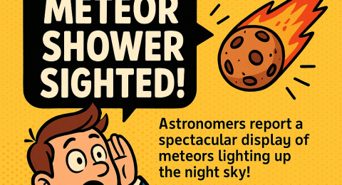 Animated Breaking News Social Media Post AI image