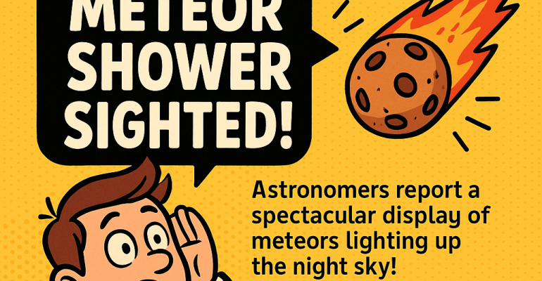 Animated Breaking News Social Media Post AI image